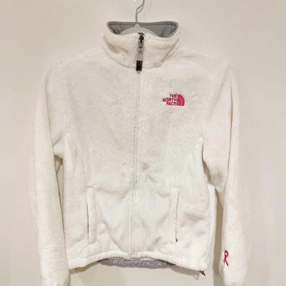 The North Face Special Edition Pink Ribbon Cancer Awareness Fur Jacket